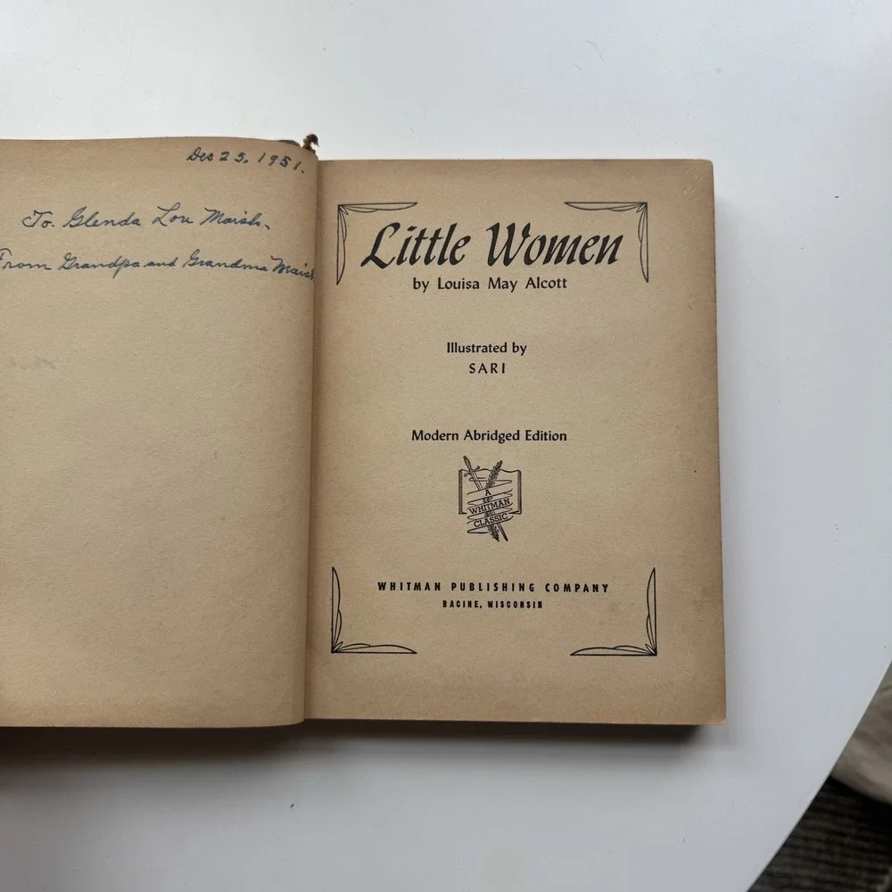 Vintage Little Women & Honey Bunch Children's Book Lot Whitman Grosset